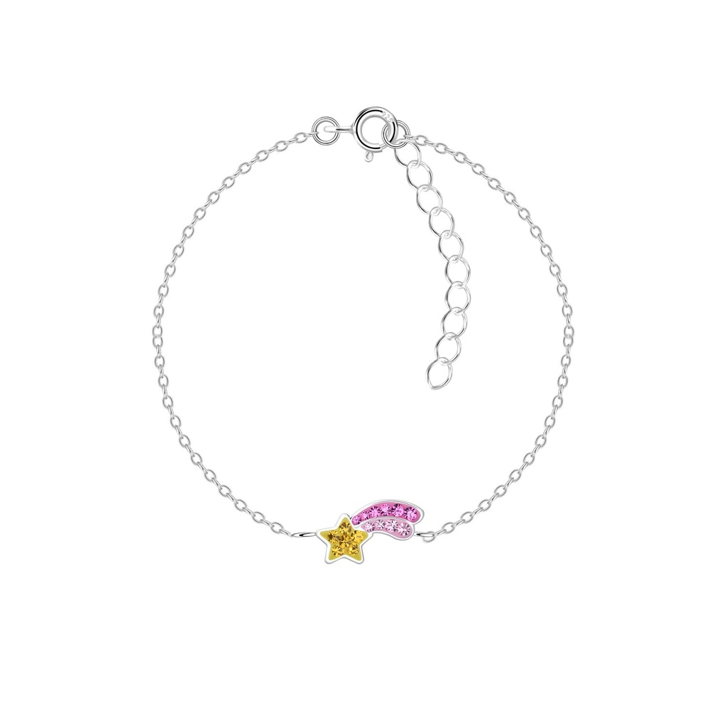 Bracelet étoile filante en argent