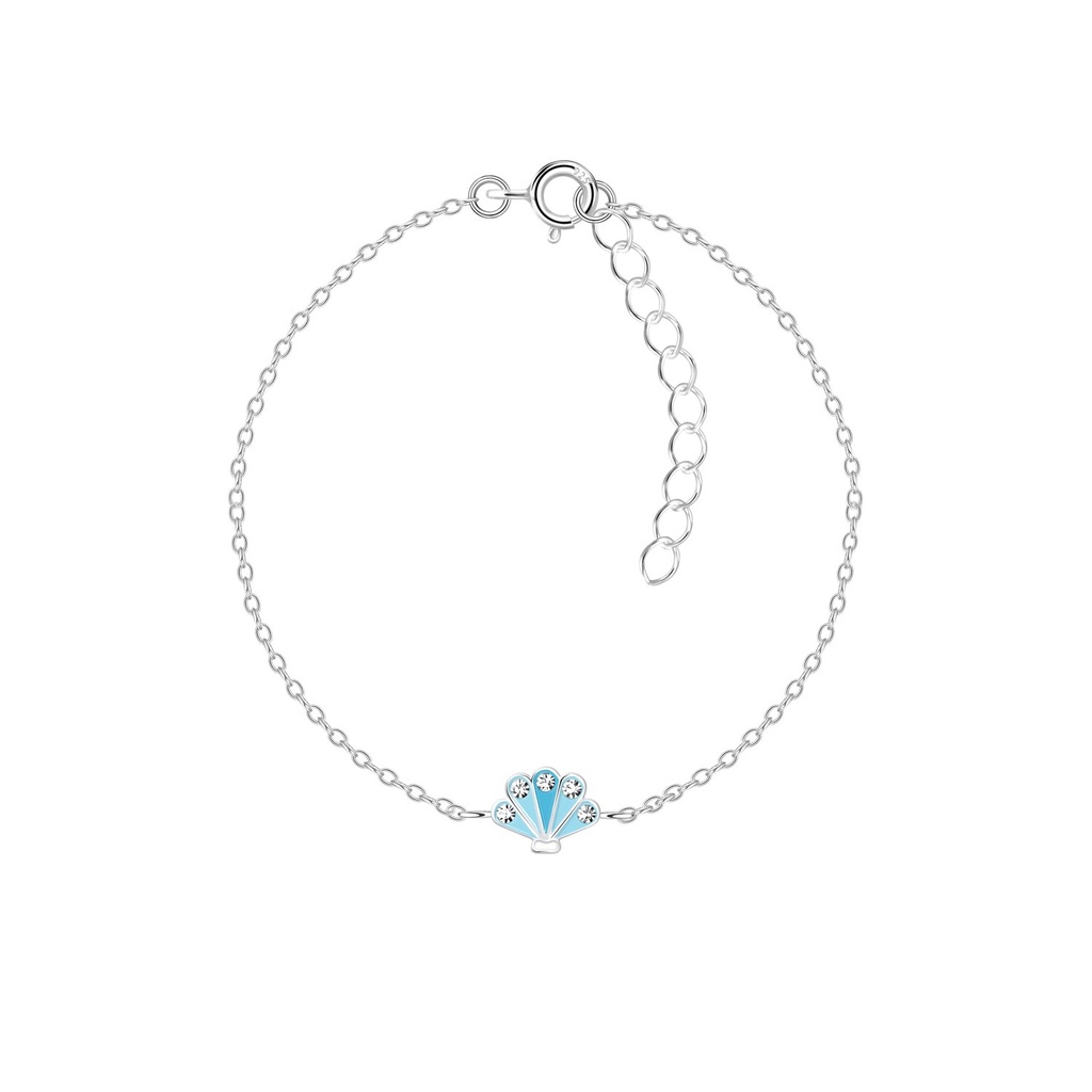 Bracelet coquillage en argent
