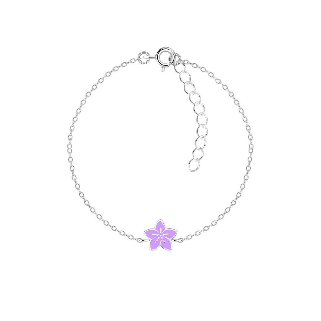 Silver Flower Bracelet
