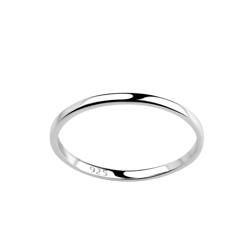 Bague jonc en argent 1.5 mm