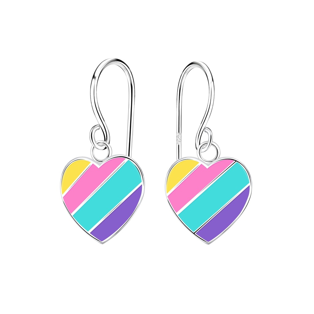 Silver Heart Earrings