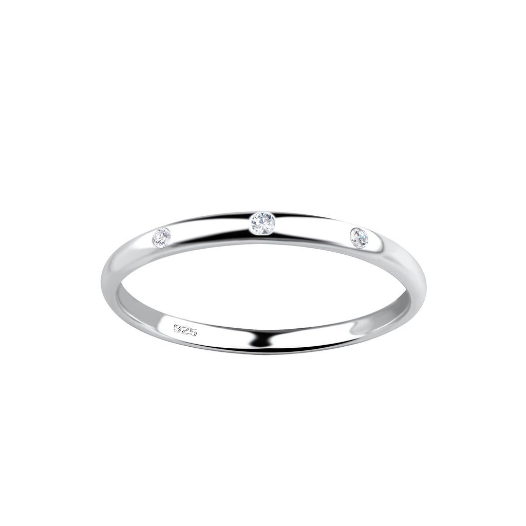 Bague jonc en argent