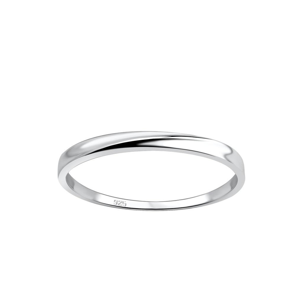 Bague torsadée en argent