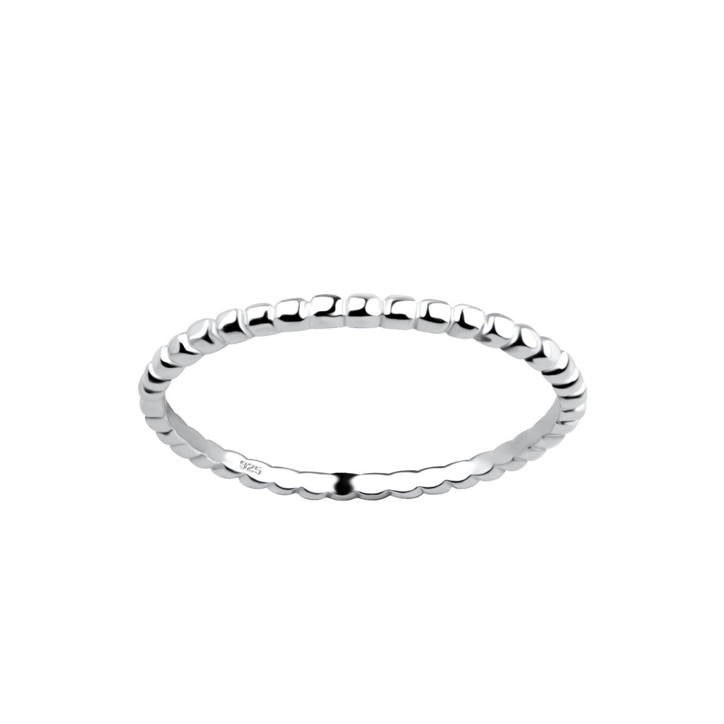 Bague motif en argent
