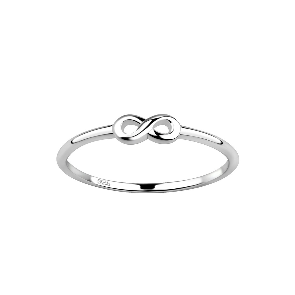 [10023998] Bague infini en argent (EU 52 / US 6)