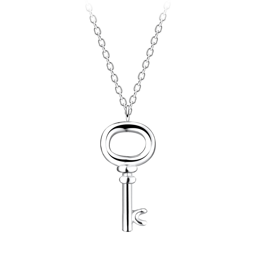 Silver Key Necklace