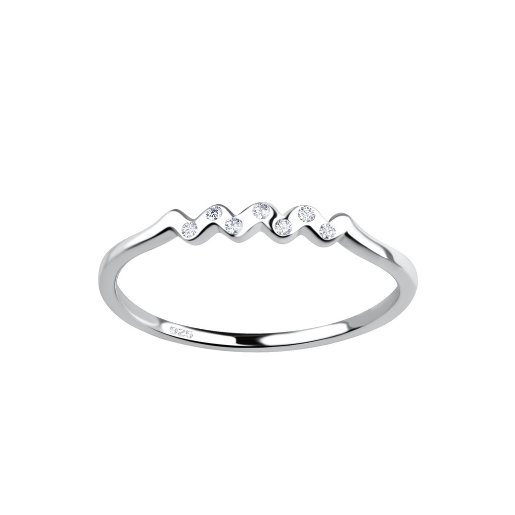 Bague vague en argent