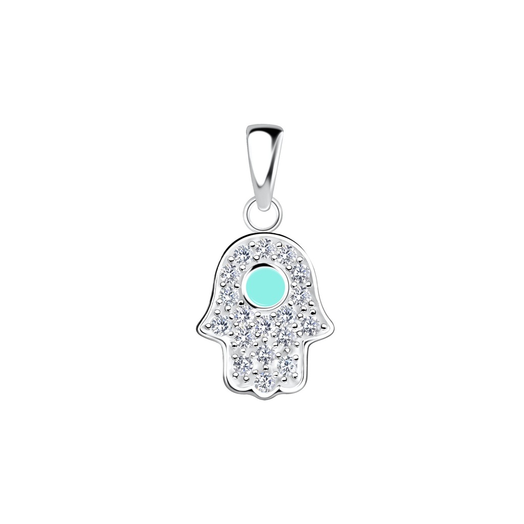 Silver Hamsa Pendant