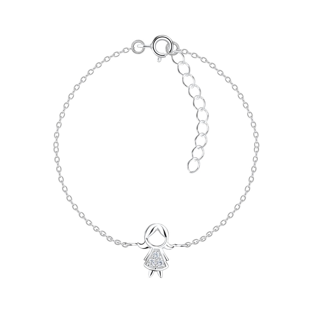 Silver Girl Bracelet