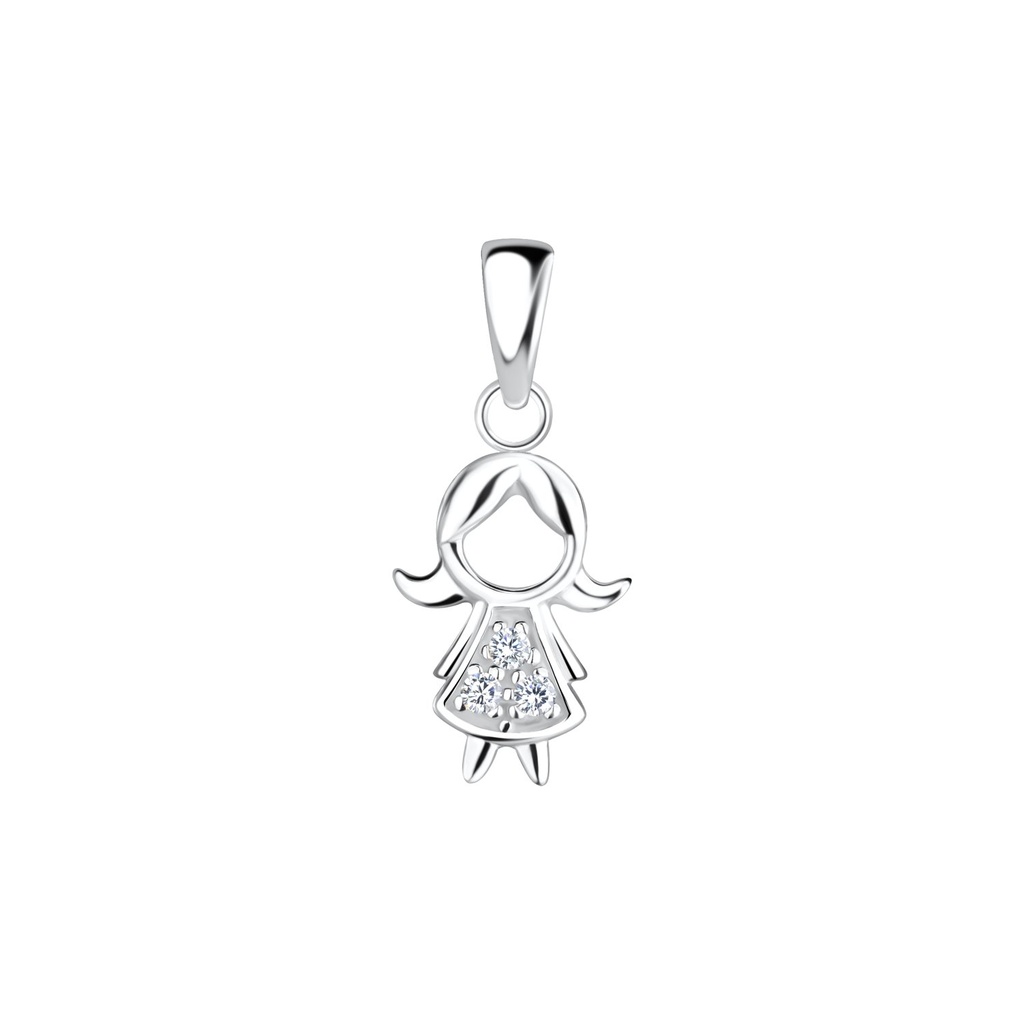 Silver Girl Pendant