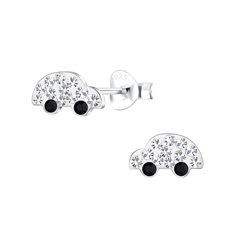 Puces d'oreilles voiture en argent