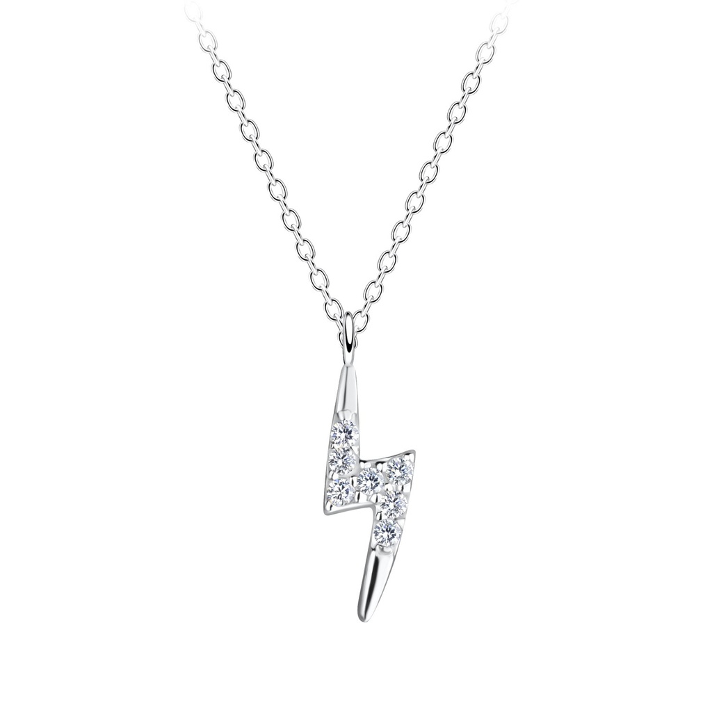 Collier éclair en argent