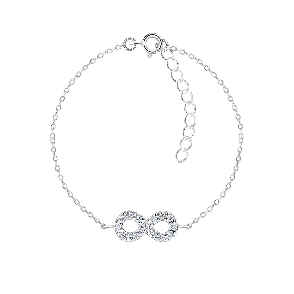 [10022861] Silver Infinity Bracelet