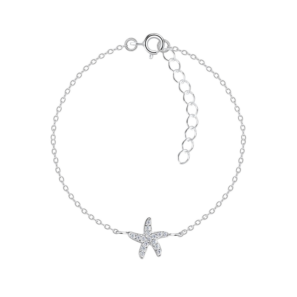 Silver Starfish Bracelet