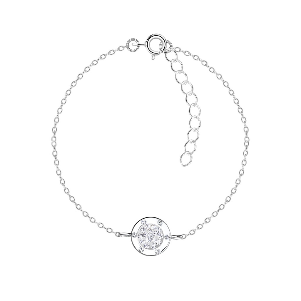 Bracelet rond en argent