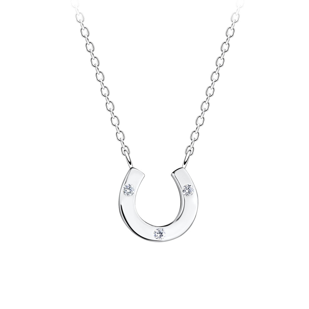 Collier fer à cheval en argent