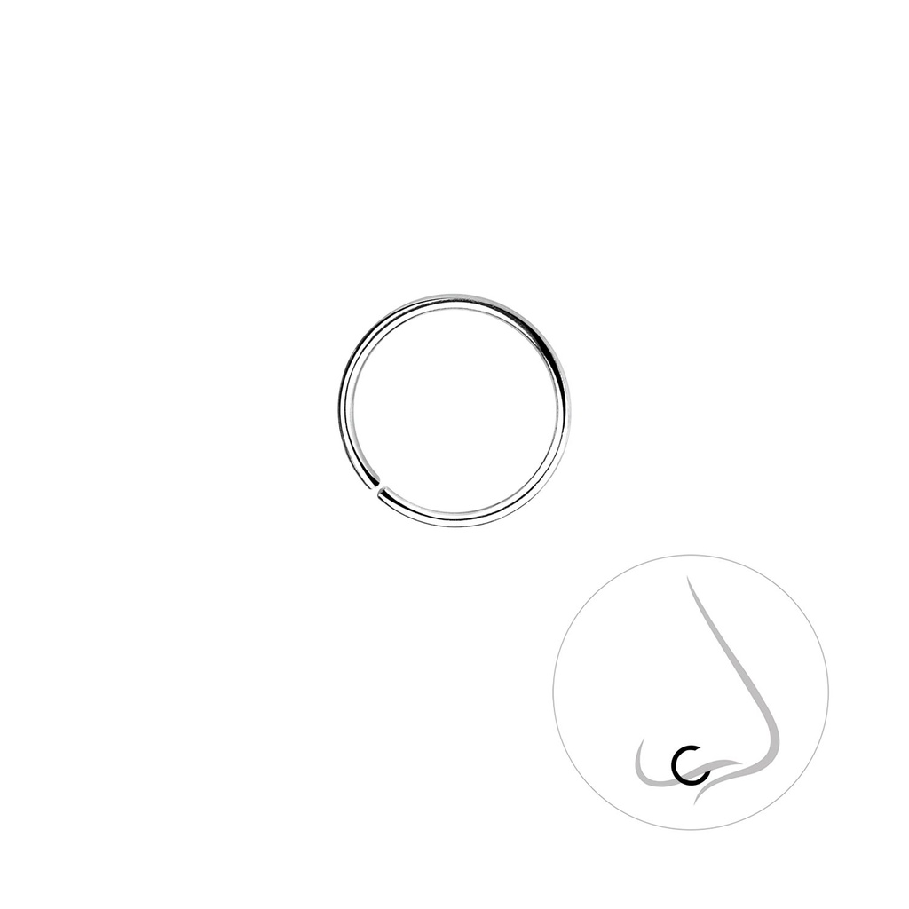 [10023705] Anneau de nez lisse 10 mm