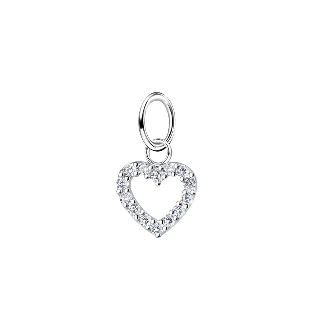 [10014957] Silver Heart Pendant
