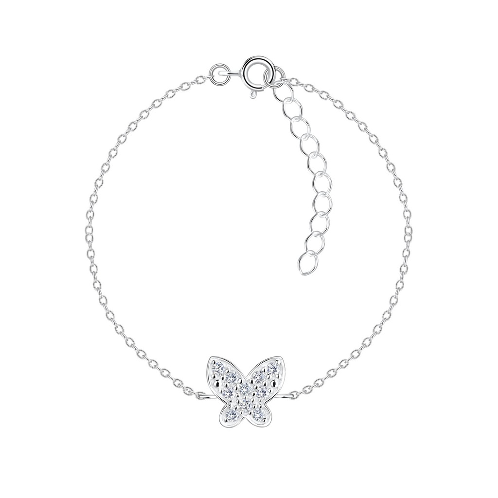 Silver Butterfly Bracelet