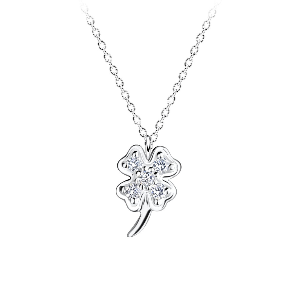 Silver Clover Necklace