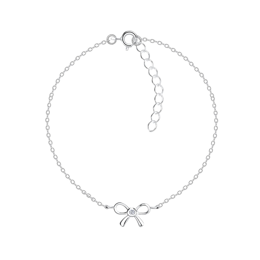 Silver Bow Bracelet