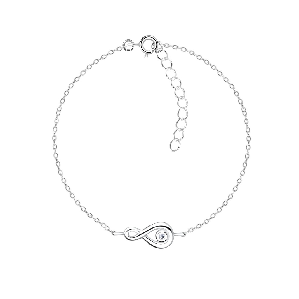 Silver Infinity Bracelet