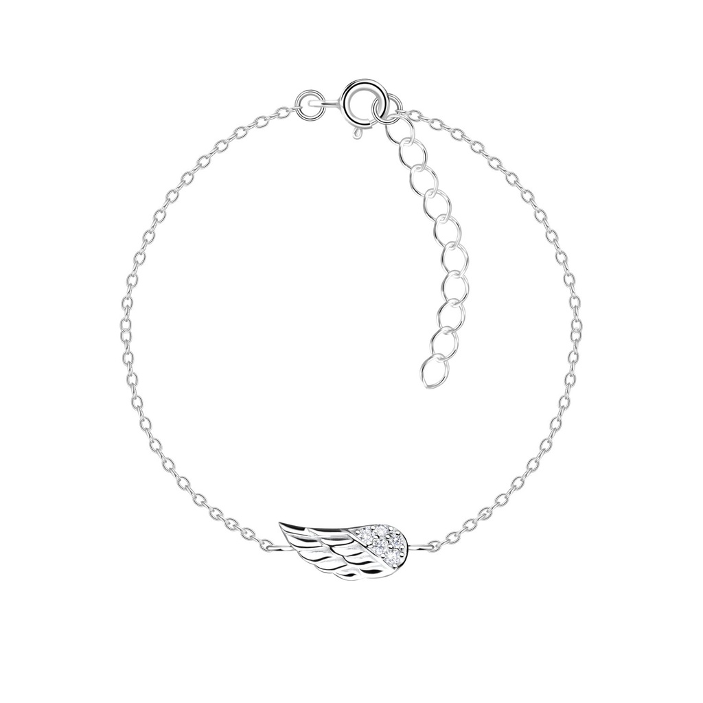 Silver Wing Bracelet