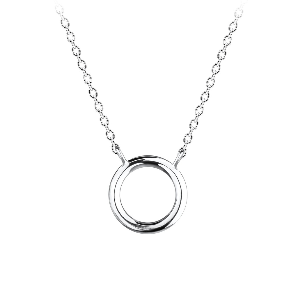 Collier cercle en argent