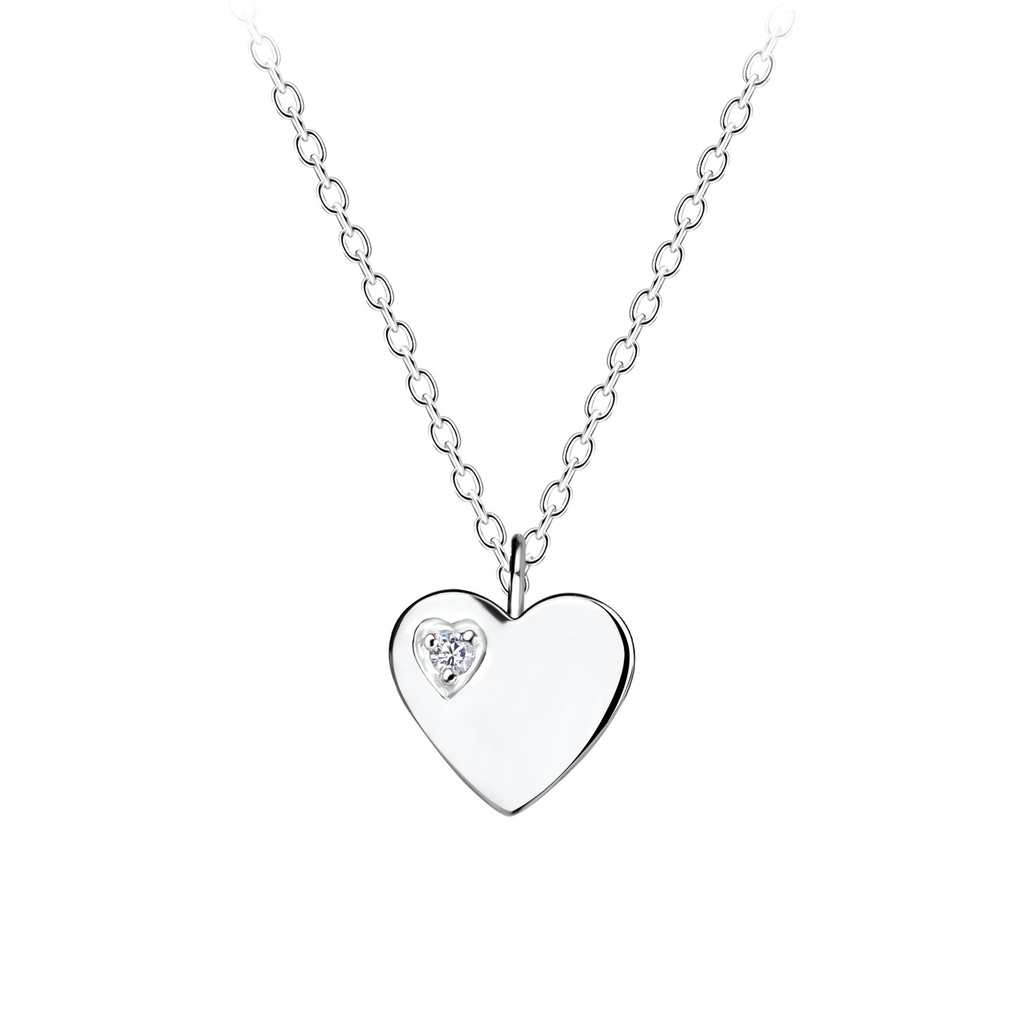 Silver Heart Necklace