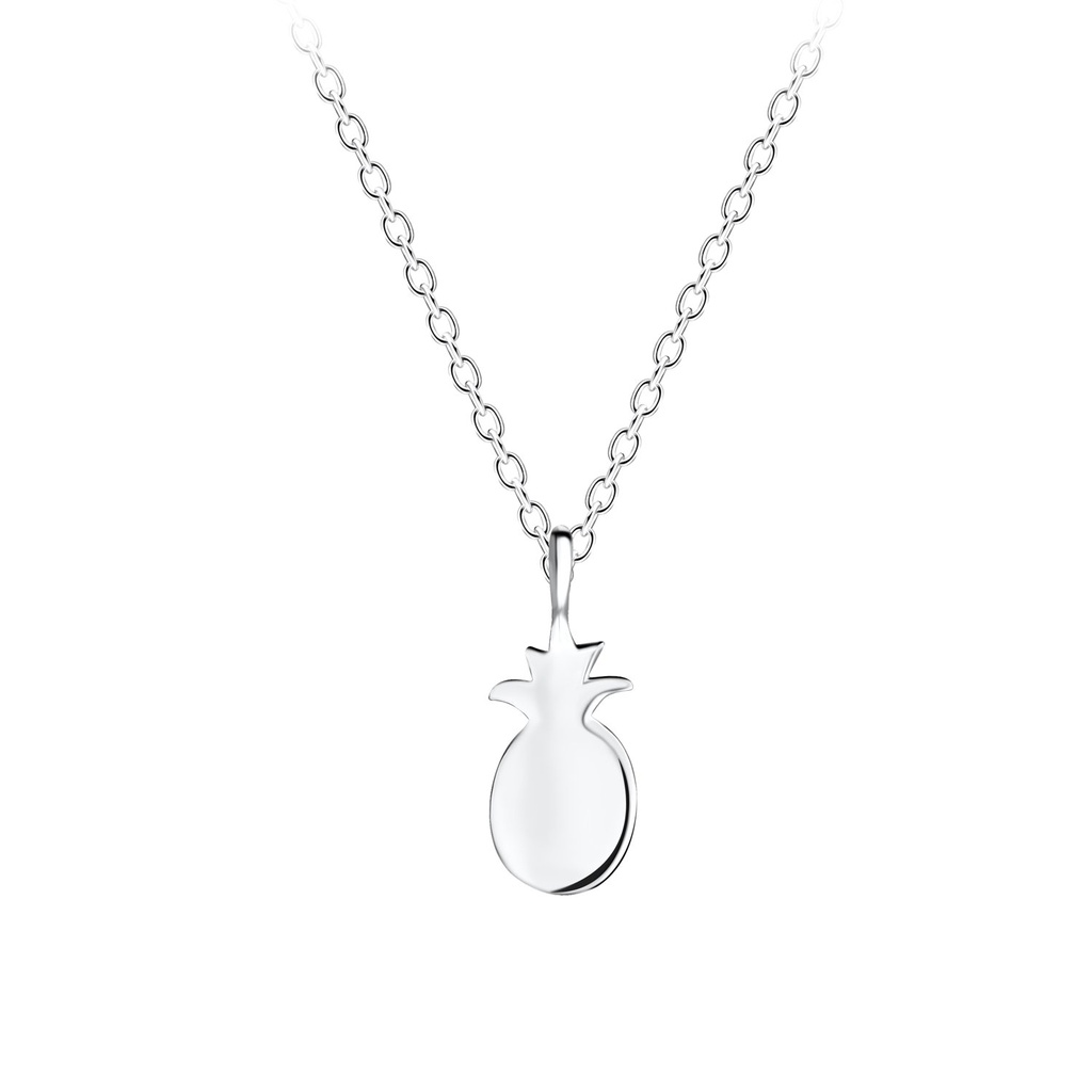 Collier ananas en argent