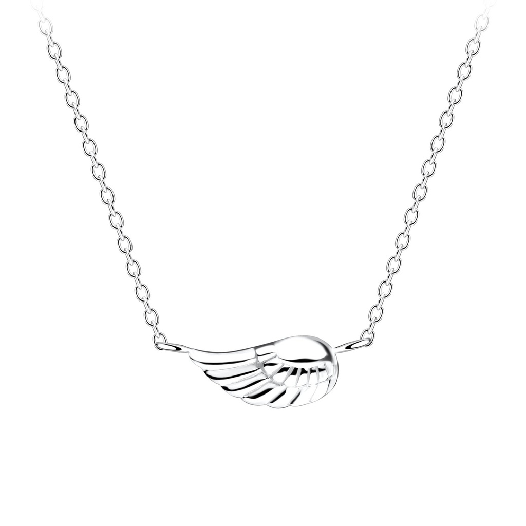 Collier aile en argent