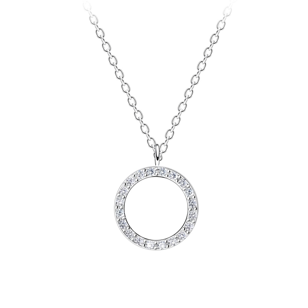 Collier cercle en argent