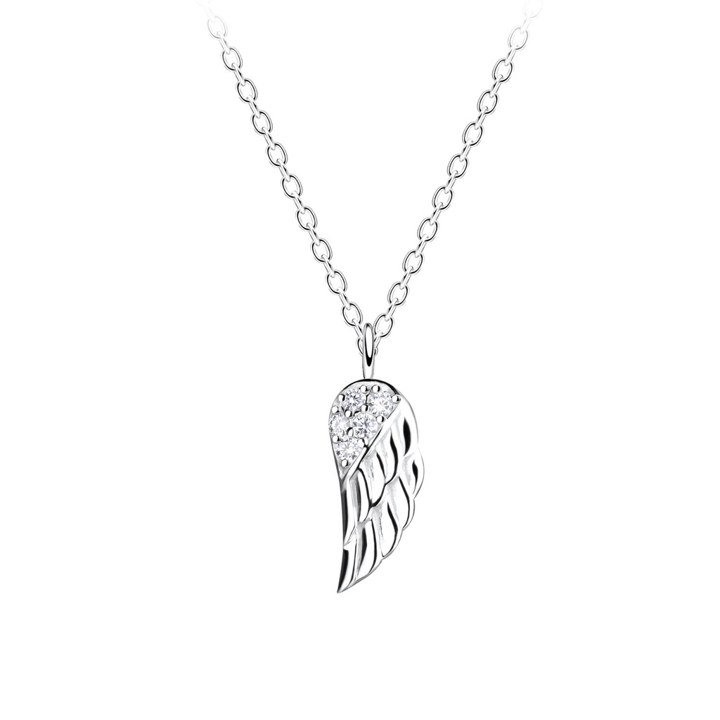 Collier aile en argent