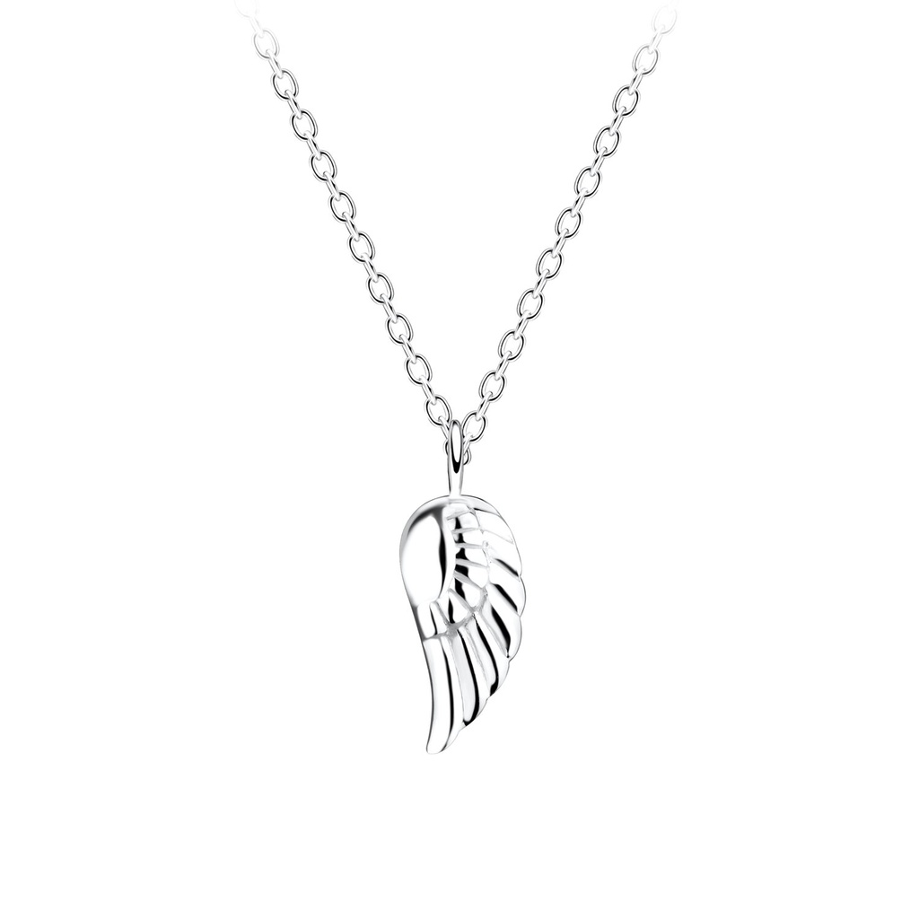 Collier aile en argent