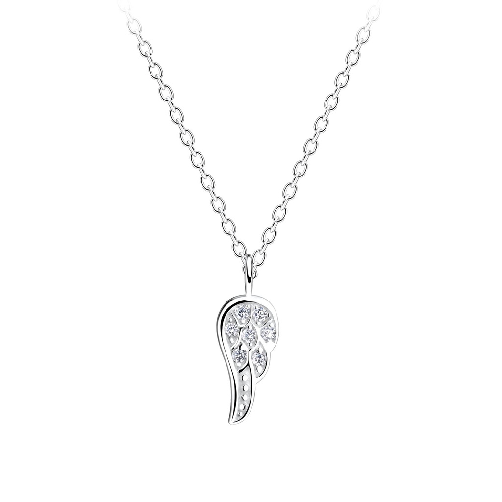 [10020944] Silver Wing Necklace
