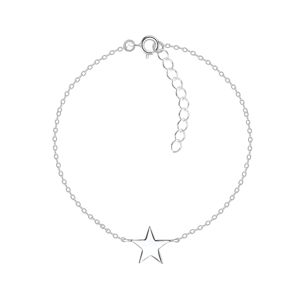 Bracelet étoile en argent