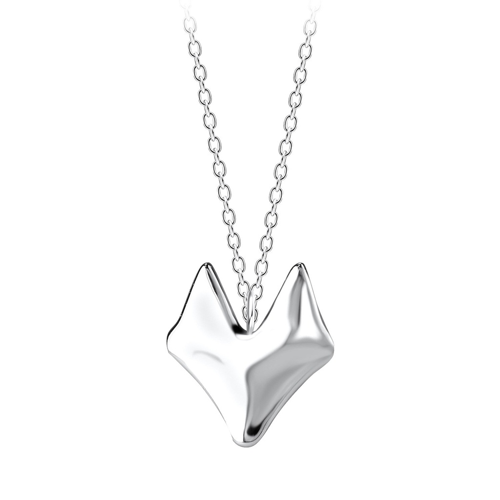 [10014838] Collier renard en argent