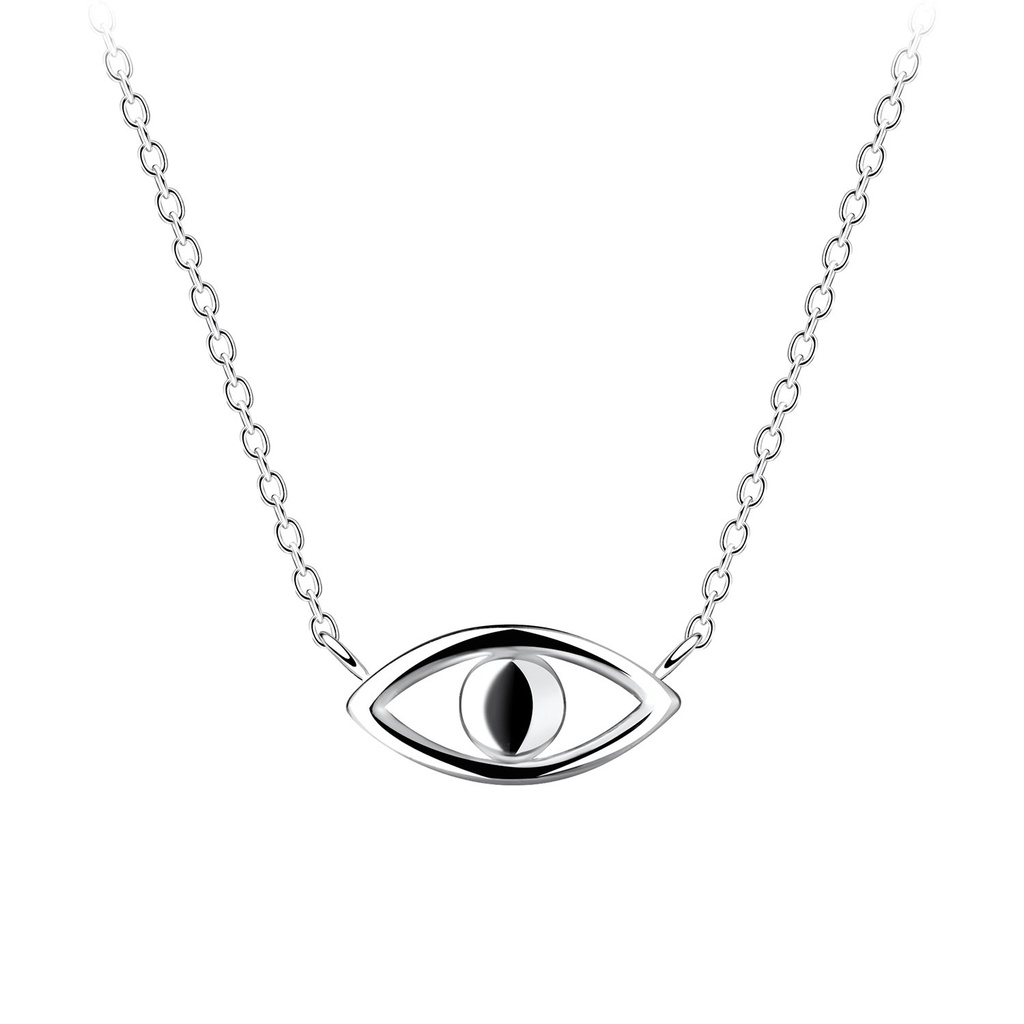Collier œil protecteur en argent