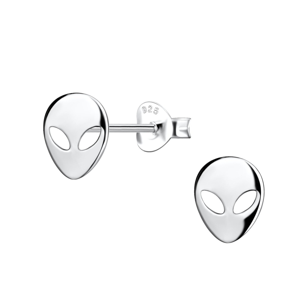 Puces d'oreilles extraterrestre en argent