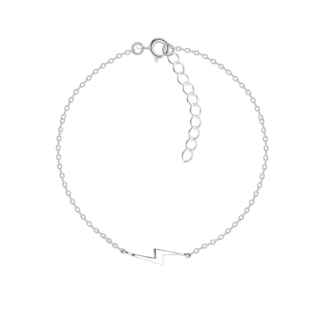 Bracelet éclair en argent