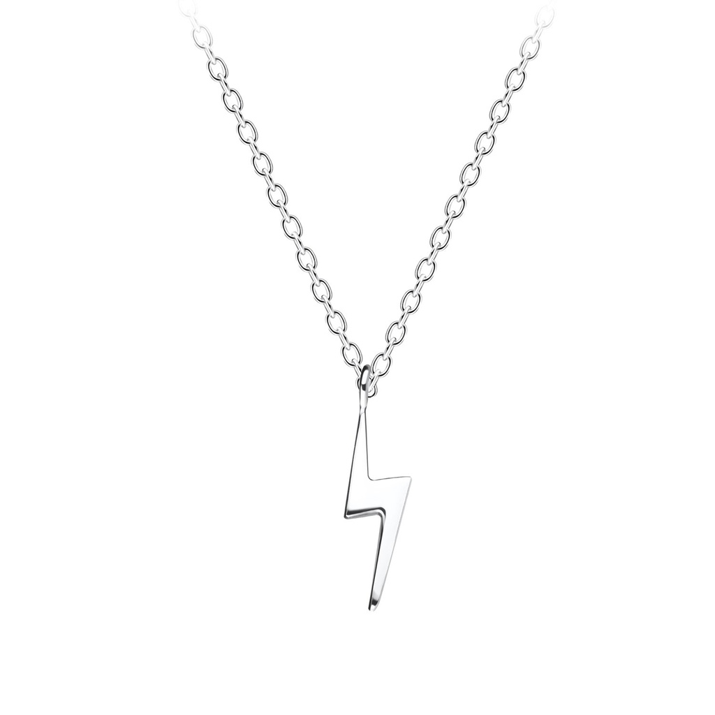 Collier éclair en argent