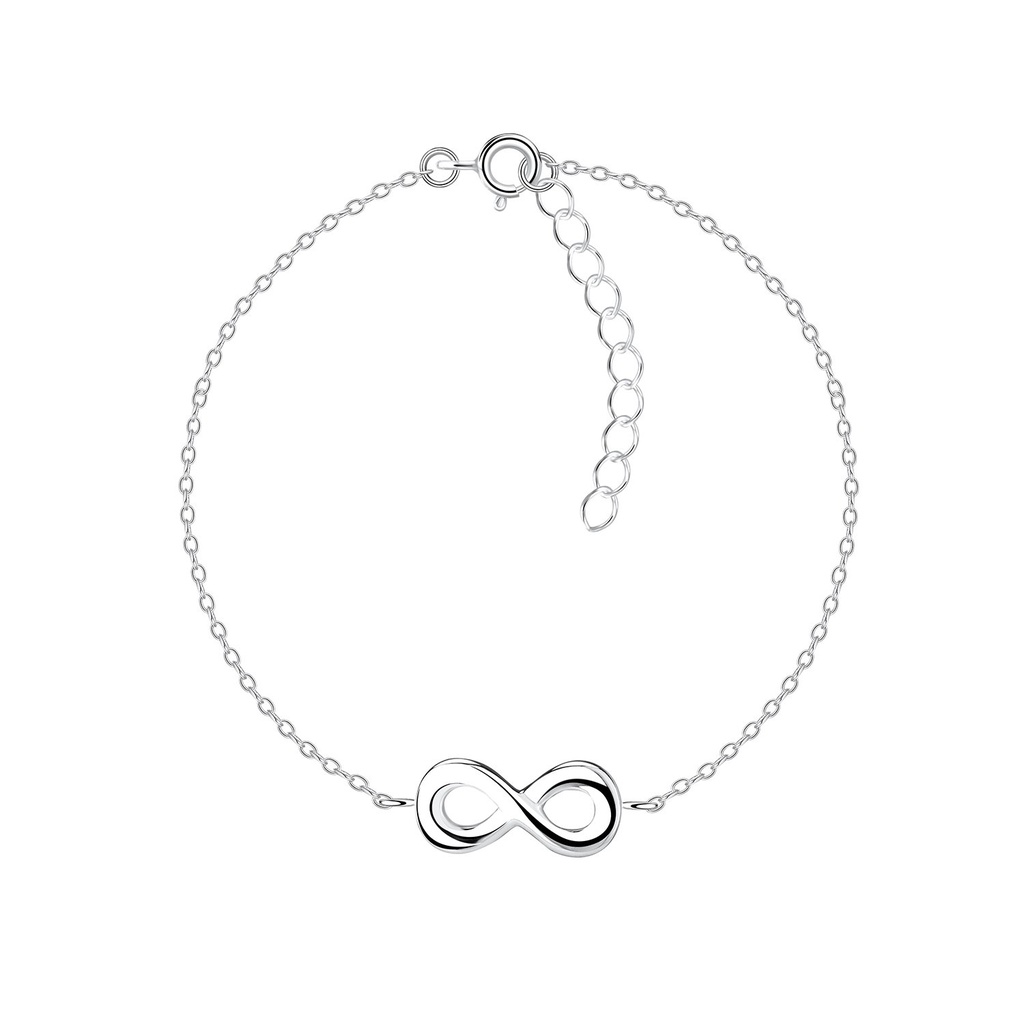 Bracelet infini en argent