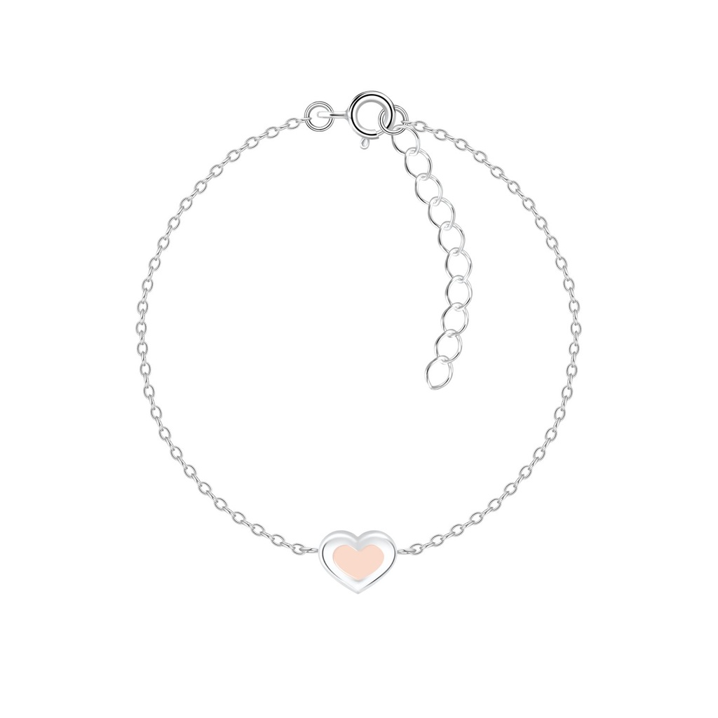 Silver Heart Bracelet