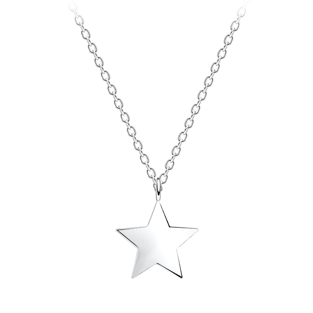 Collier étoile en argent