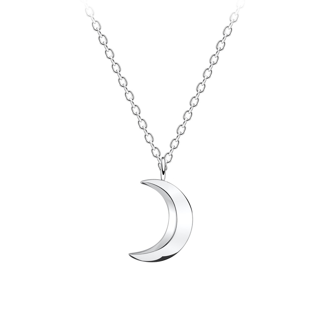 Silver Moon Necklace