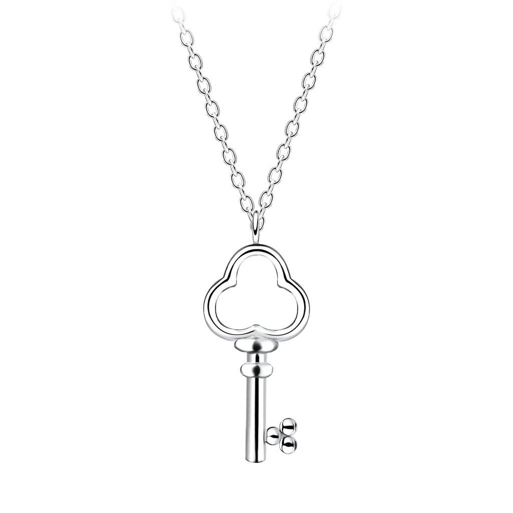 Collier clé en argent