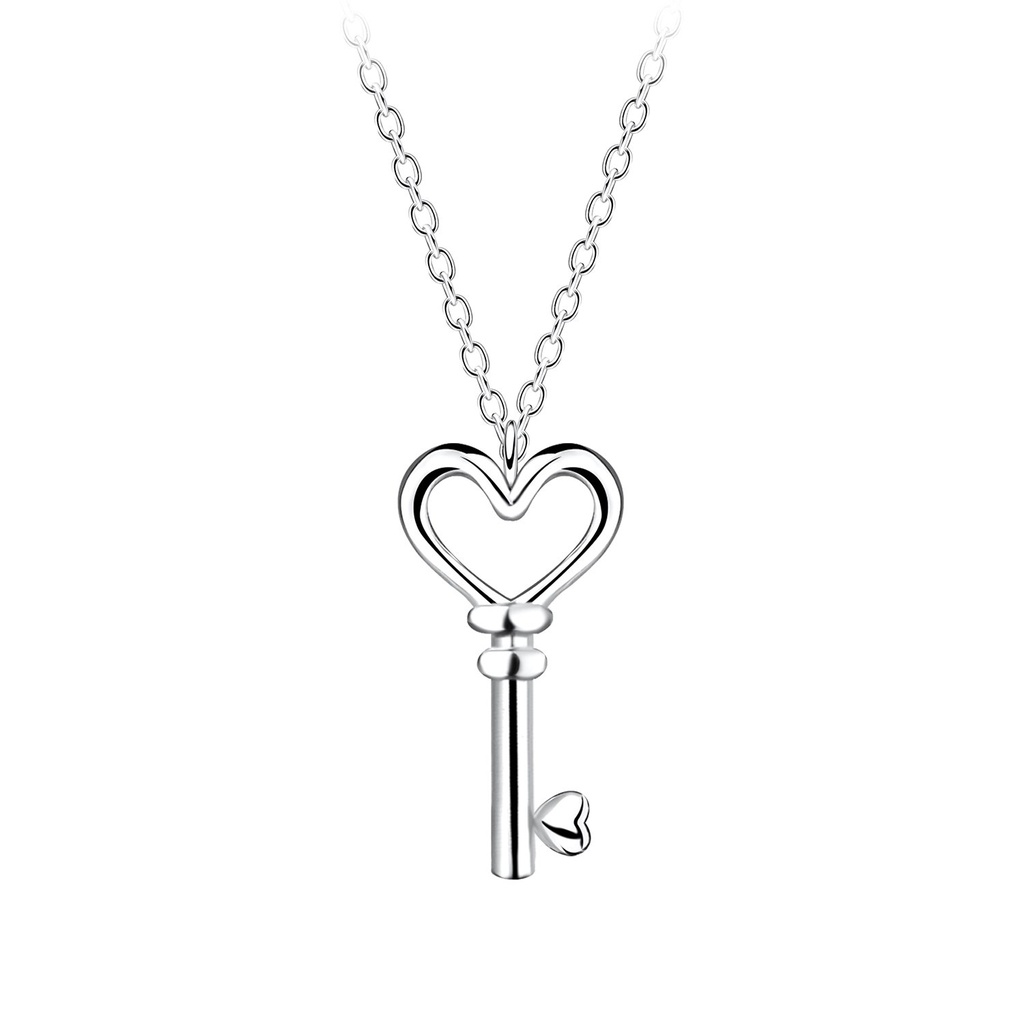 Silver Key Necklace