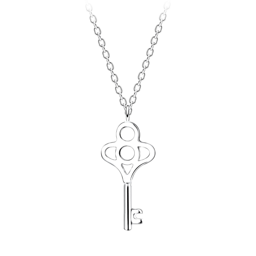 [10015057] Collier clé en argent