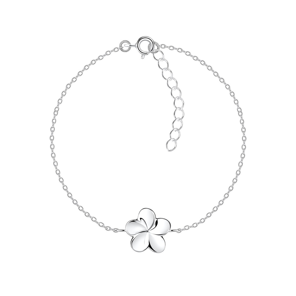 Silver Flower Bracelet