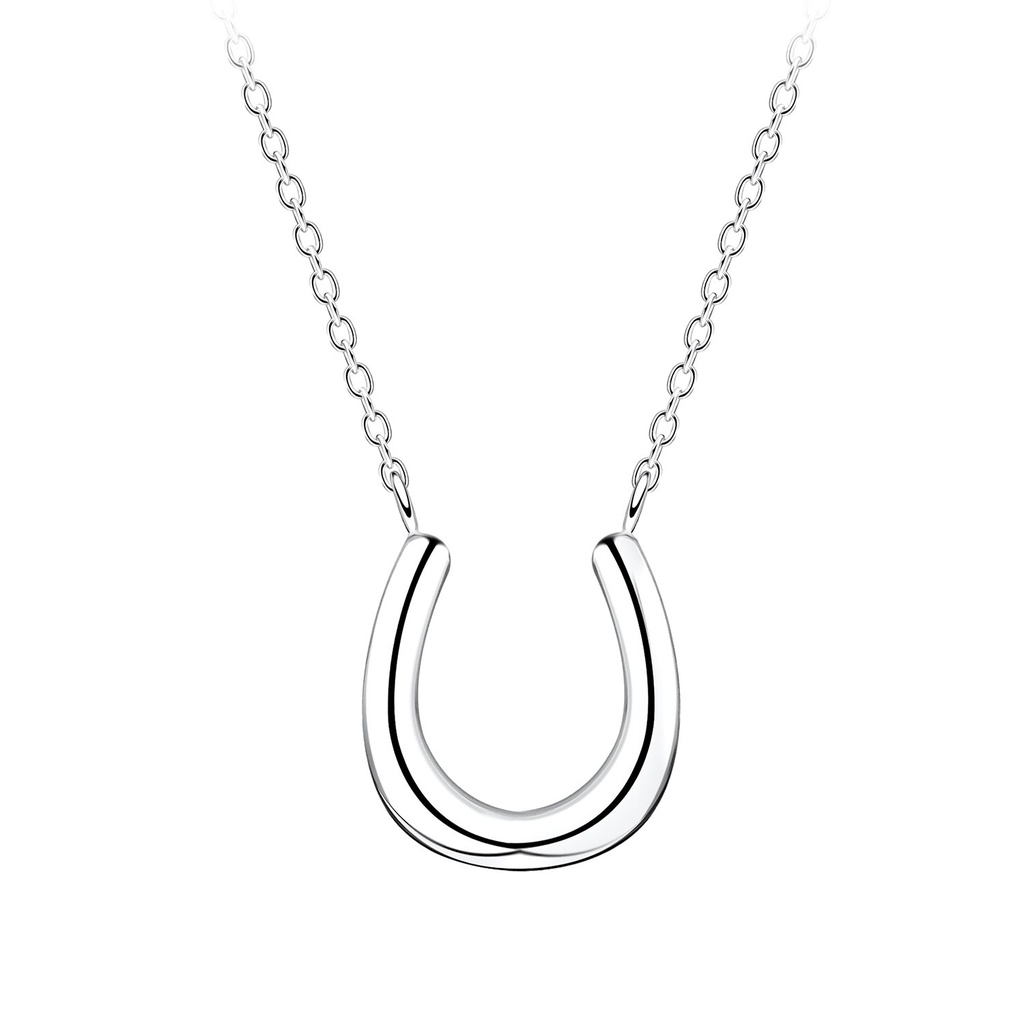 Silver Horseshoe Necklace
